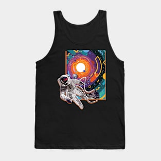 Astronaut In Space Tank Top